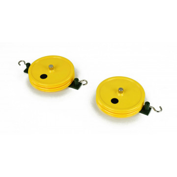 Parallel pulley block, pulley D100 mm