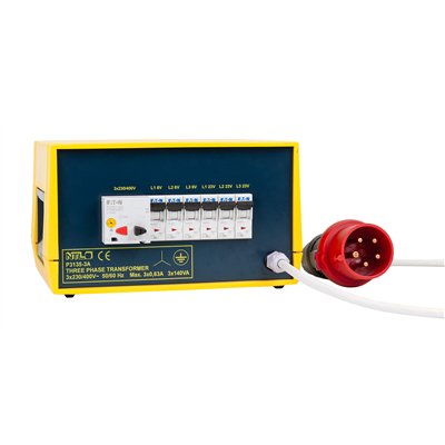 Three Phase Transformer 6/10 V and 23/40 V