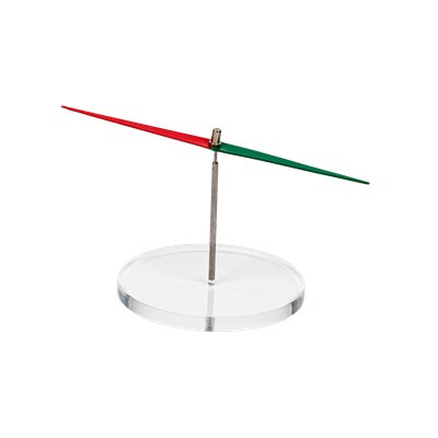 Magnetic needle with agate bearing, L100 mm