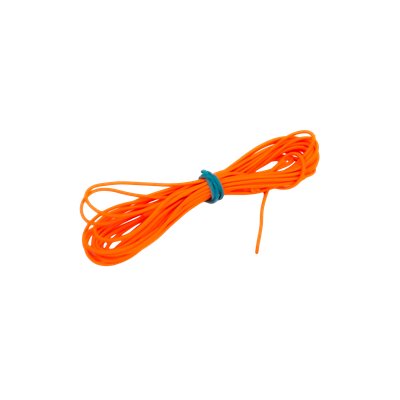 Brightly coloured rubber cord, L 300 cm, D 1 mm