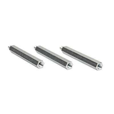 Magnetisation rods, 80 mm, steel, set of 3