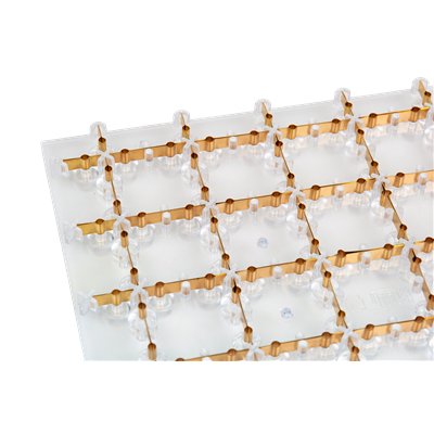 Brass plate short, for plug-in board SE