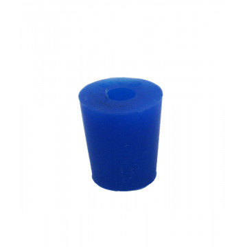 Stopper silicone, 17/22/25 mm 1 hole, SB 19