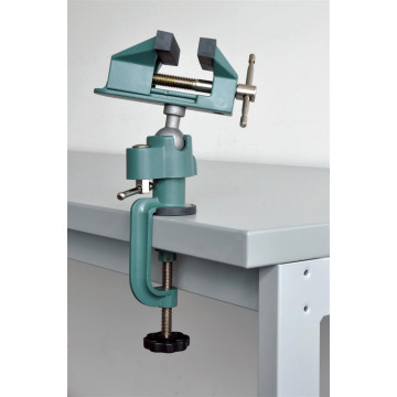 Jaw vice with table clamp