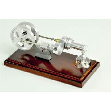 Stirling engine, transparent 