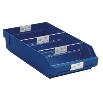 Container, 400x240x95mm, blue 