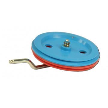 Pulley double with rod, SE (spare)