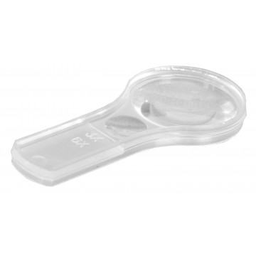 Magnifier for students, plastics 3x and 5x