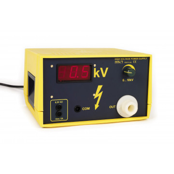 High-voltage power supply, 10 kV with digital display, "demo"