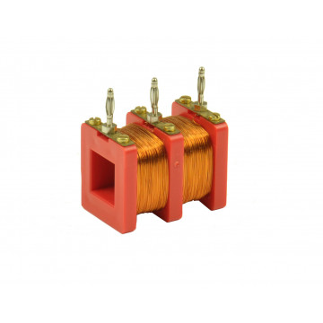 Plug-in coil 2x800 turns, red 