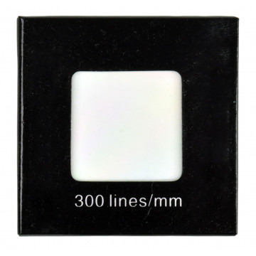 Diffraction grating, 300 lines/mm 