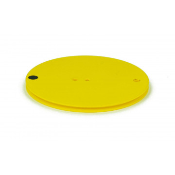 Belt pulley D100 mm, yellow