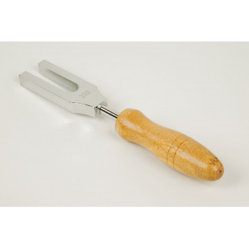 Tuning fork 2000 Hz, with wooden handle