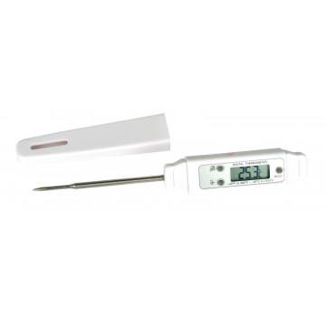 Thermometer for students, digital, 200° C, short