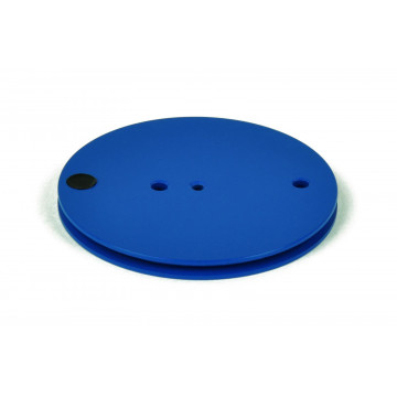 Belt pulley D75 mm, blue 