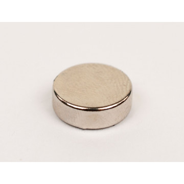 Nd-Fe-B Magnet, D  22 mm, H  10 mm, nickel-plated