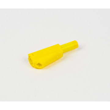 Safety plug, 4 mm, yellow