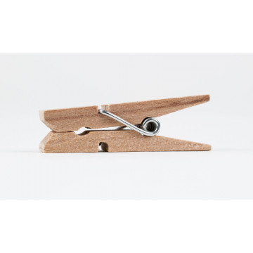 Clamp wooden, small, L35 mm