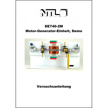 Manual for Motor - Generator unit, "demo"
