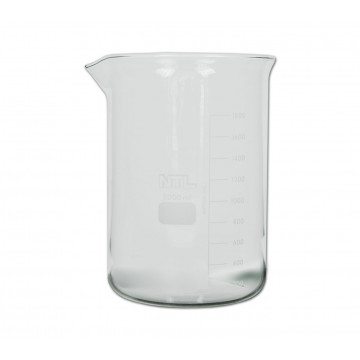 Glass beaker, short, 2000 ml 