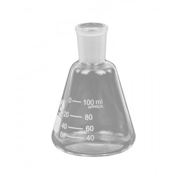 Erlenmeyer flask, 100 ml, SB19 opening 