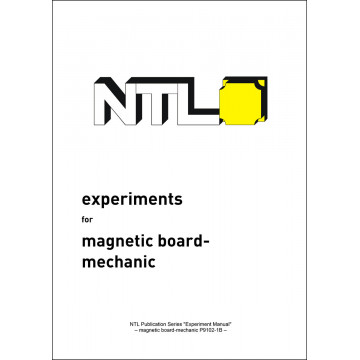 Experiment manual, magnetic panel mechanics