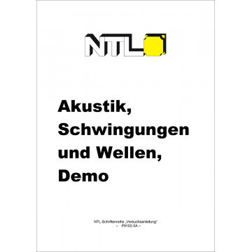 copy of Experiment manual, mechanics demo, german