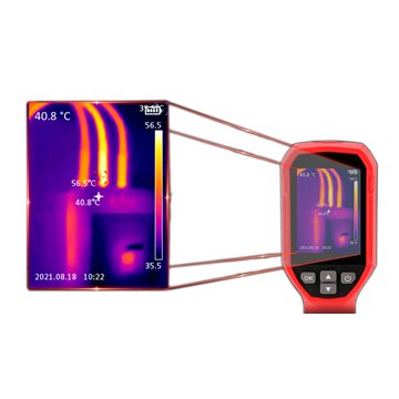 Thermal imaging camera, 120x90 pixels, -20 ... +240 °C Thermal imaging camera, 120x90 pixels, -20 ... +240 °C