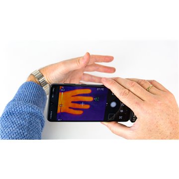 Thermal imager for iOS, 120x90 pixels, -20 ... +400 °C