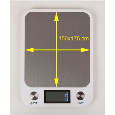 Digital scale, 15 kg/1 g, with PSU