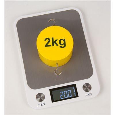 Digital scale, 15 kg/1 g, with PSU