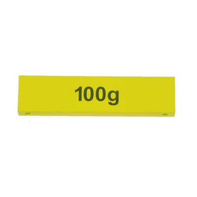 Additional weight 100 g 