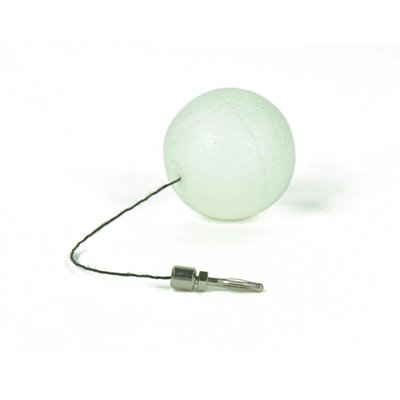 Styrofoam ball on cord with plug 
