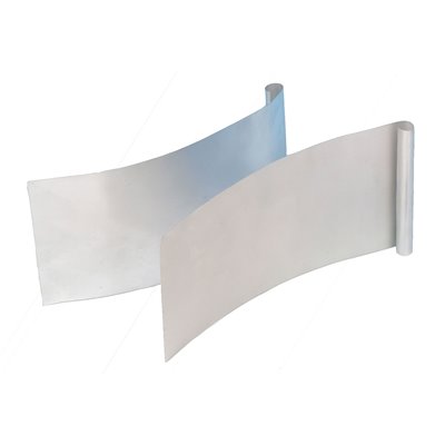 Aluminium sheet, curved
