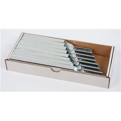 Tuning forks, set of 8, for resonance box