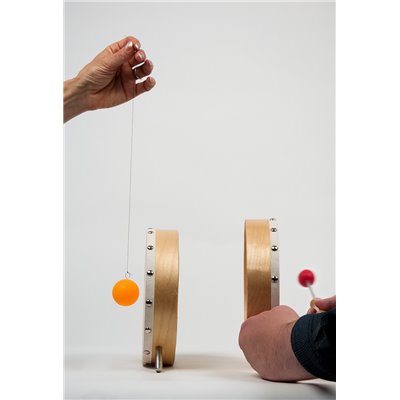 Pendulum ball, hard plastics, D40 mm