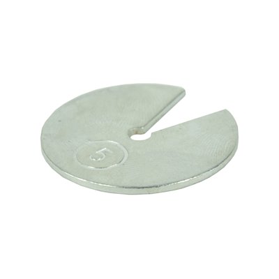Slotted weight, 5 g, SE 