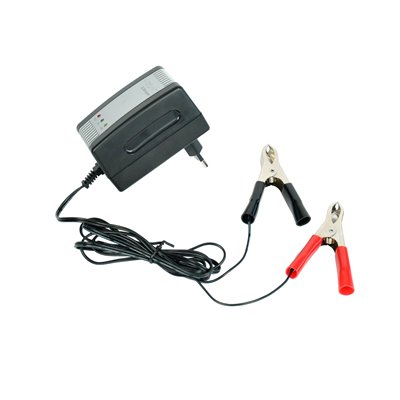 Battery charger for lead-accus 6 or 12 V
