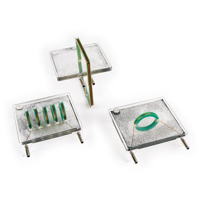 Magnetic field - conductor models set of 3