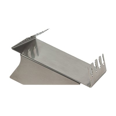 Mounting bracket for heat absorbing tubes, 4-fold