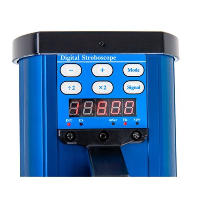 Stroboscope with digital display 