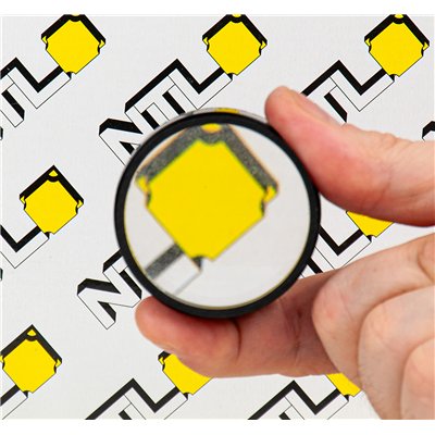 Lensglass, in mount, D 50 mm, FL +200 mm