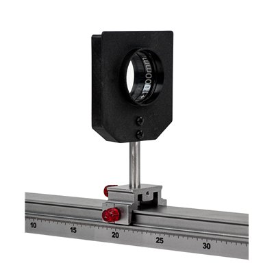 Lensglass, in mount, D 50 mm, FL +1000 mm