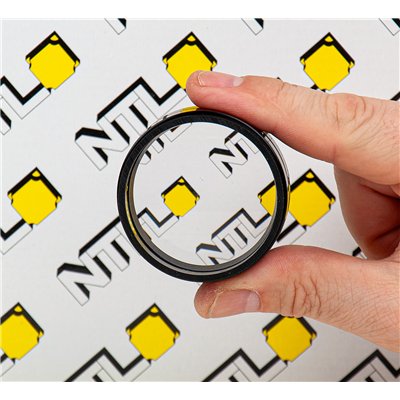 Lensglass, in mount, D 50 mm, FL -200 mm